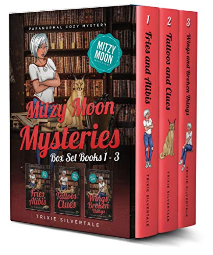 Mitzy Moon Mysteries Books 1-3: Paranormal Cozy Mystery (Mitzy Moon Mysteries Box Set 1)